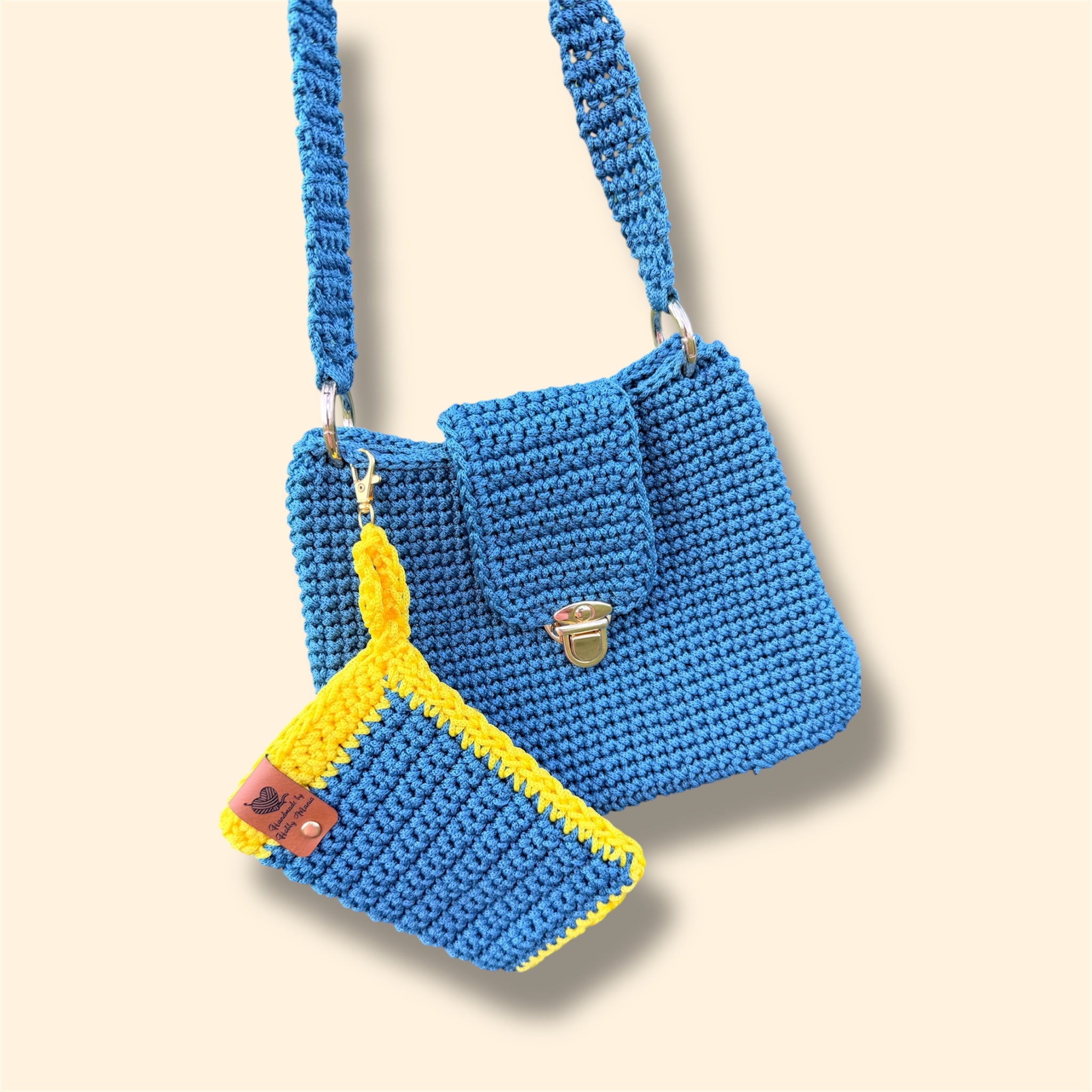 Handmade crochet bag