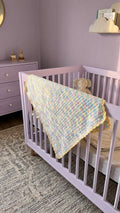 Pastel Dreams Crochet Baby Blanket